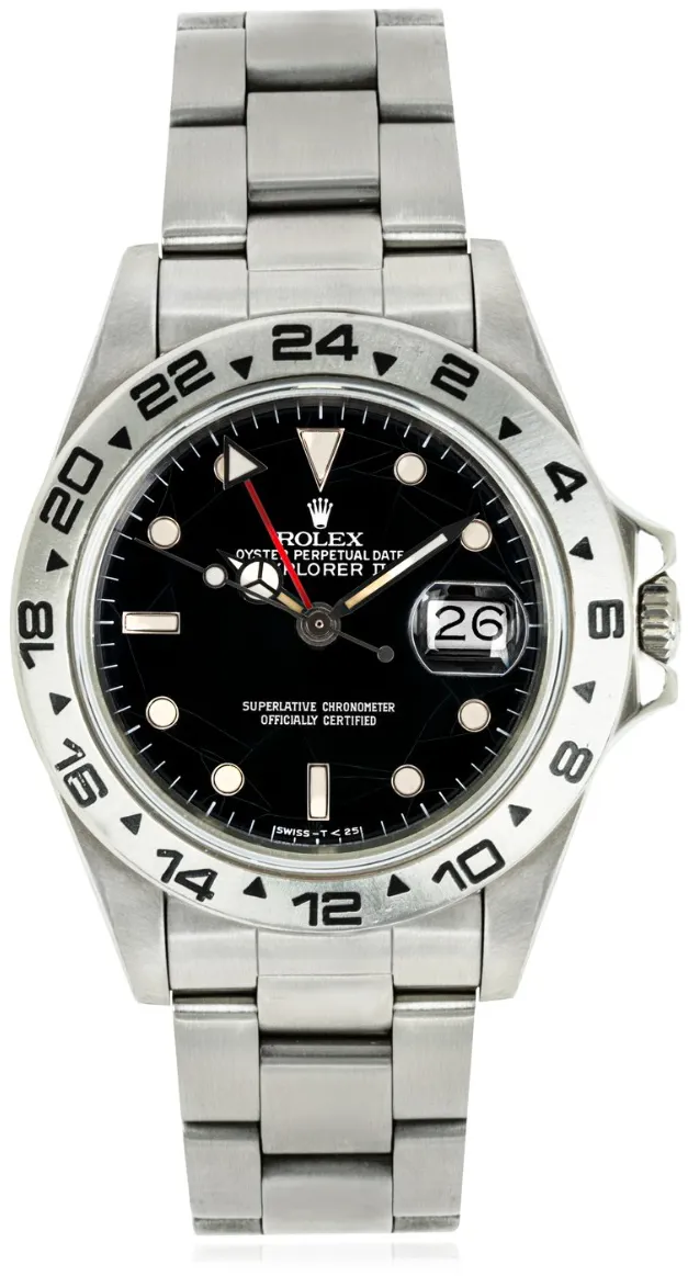 Rolex Explorer II 16550 40mm Stainless steel Black