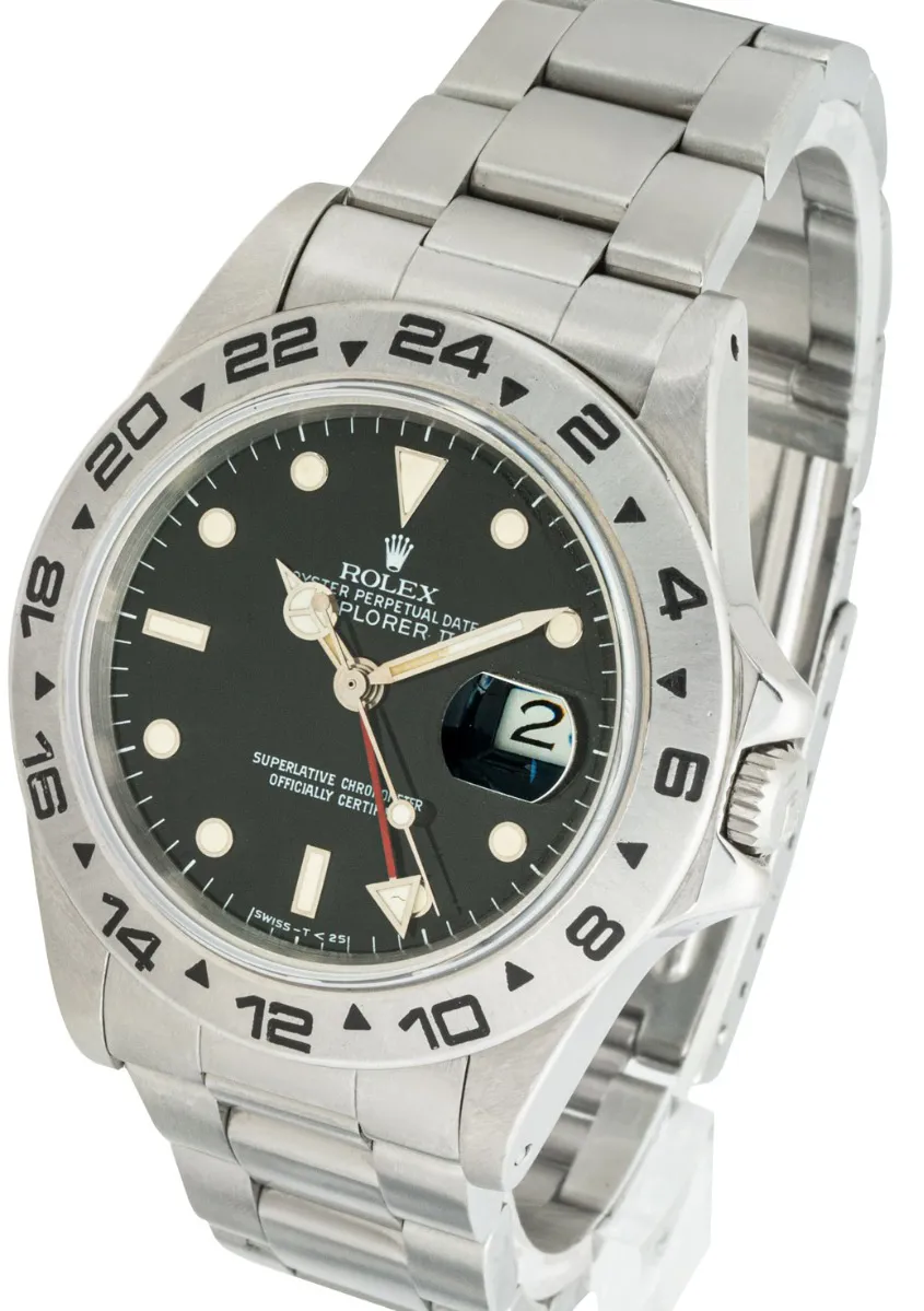 Rolex Explorer II 16550 40mm Stainless steel Black 2