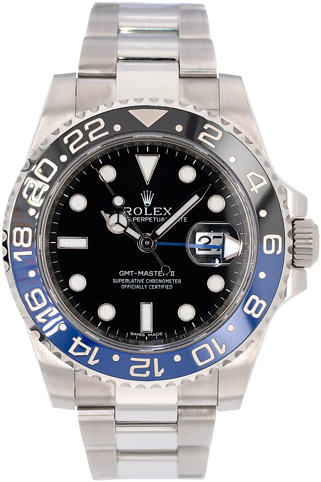 Rolex GMT-Master II 116710BLNR 40mm Stainless steel Black 1