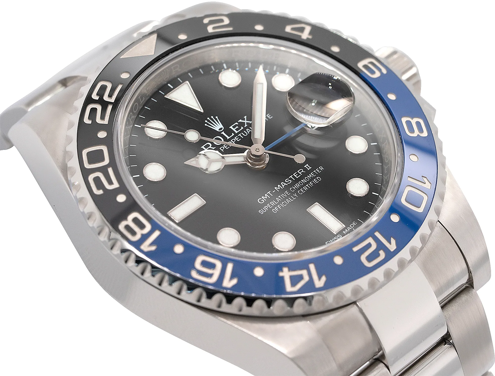 Rolex GMT-Master II 116710BLNR 40mm Stainless steel Black 2