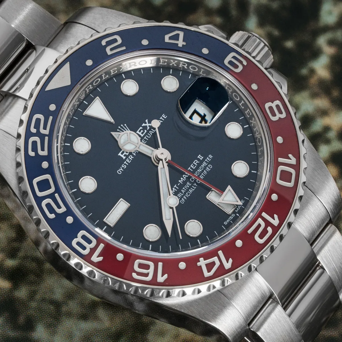 Rolex GMT-Master II 116719BLRO 40mm White gold Blue 1