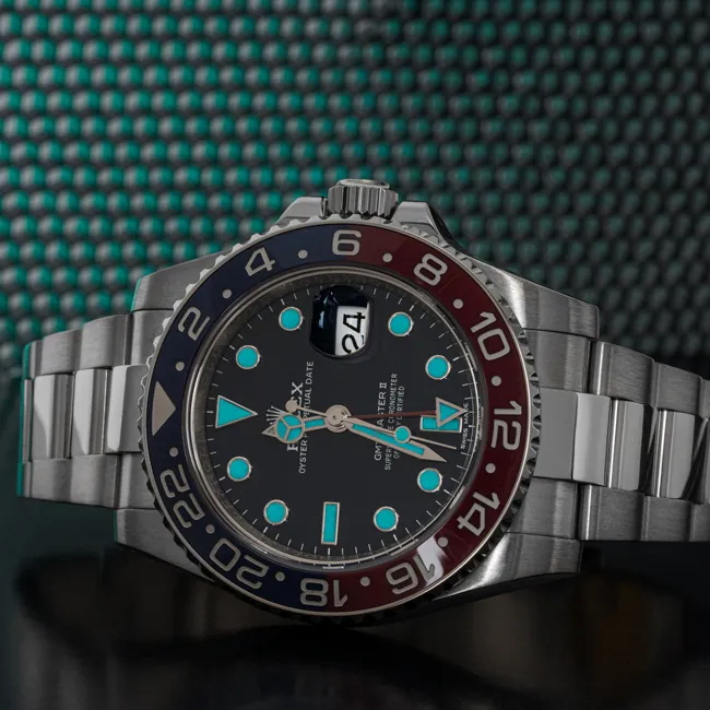 Rolex GMT-Master II 116719BLRO 40mm White gold Blue 5