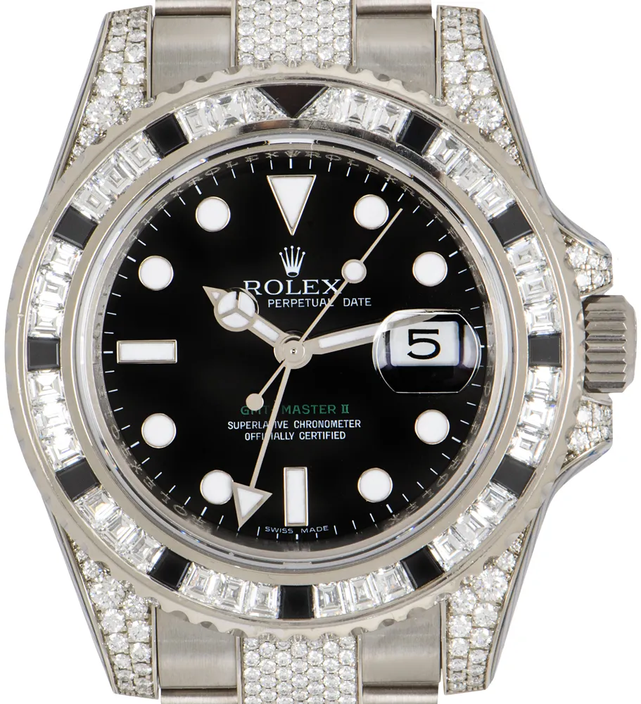 Rolex GMT-Master II 116759SANR 40mm White gold Black 4