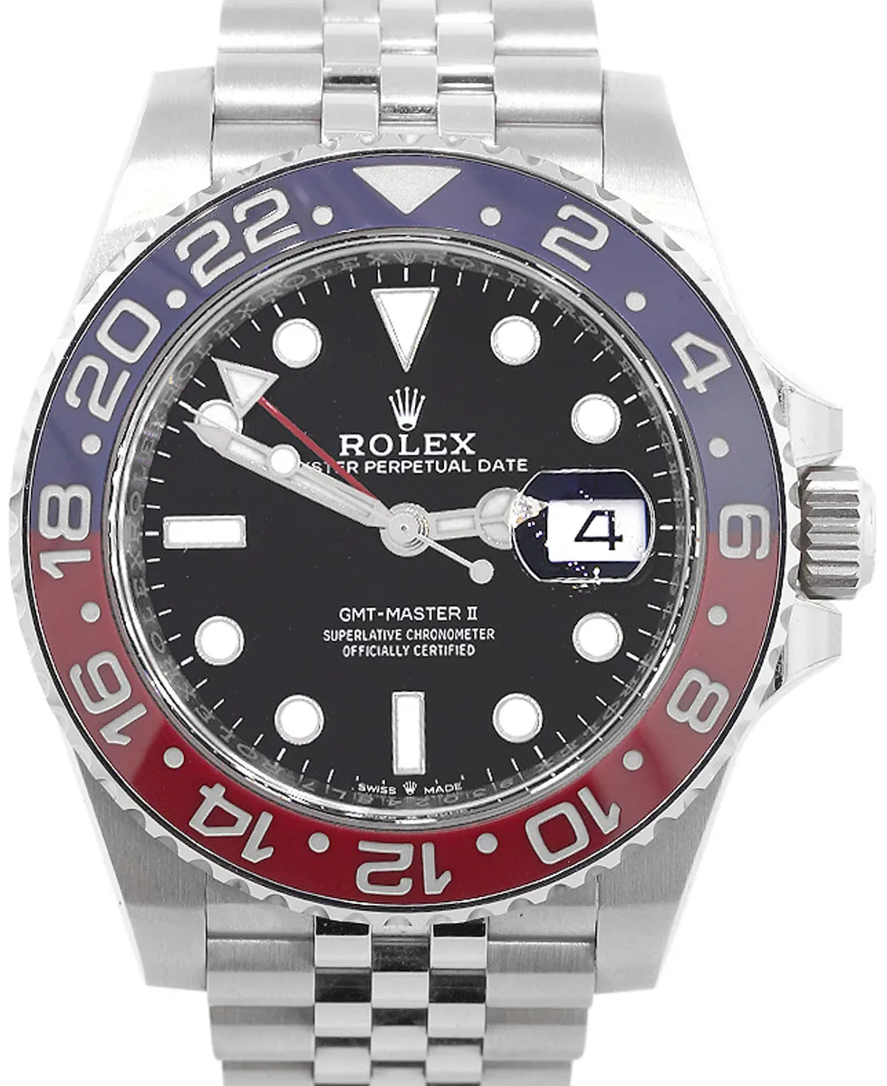 Rolex GMT-Master II 126710 40mm Stainless steel Black