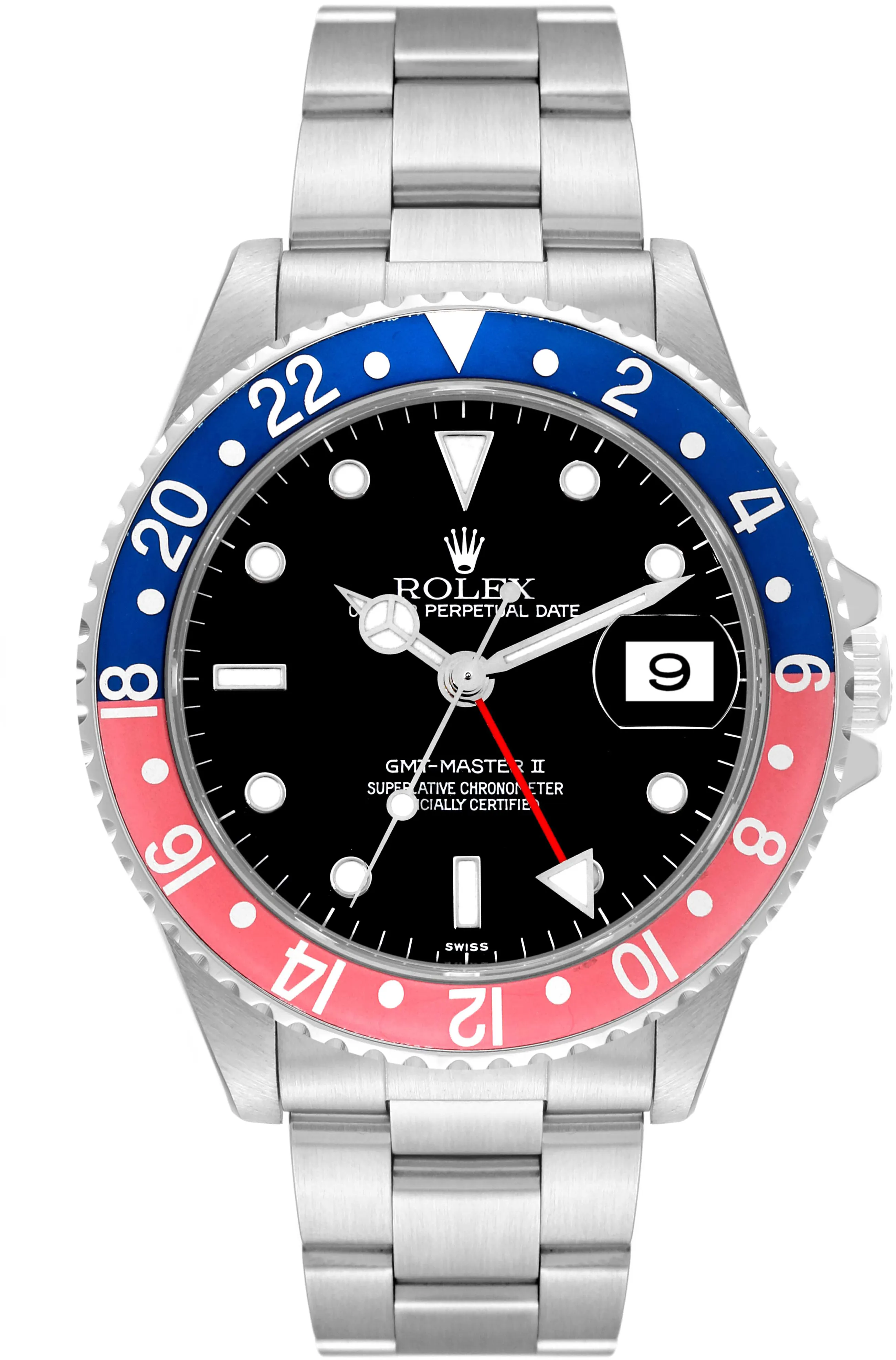 Rolex GMT-Master II 16710 40mm Stainless steel Black