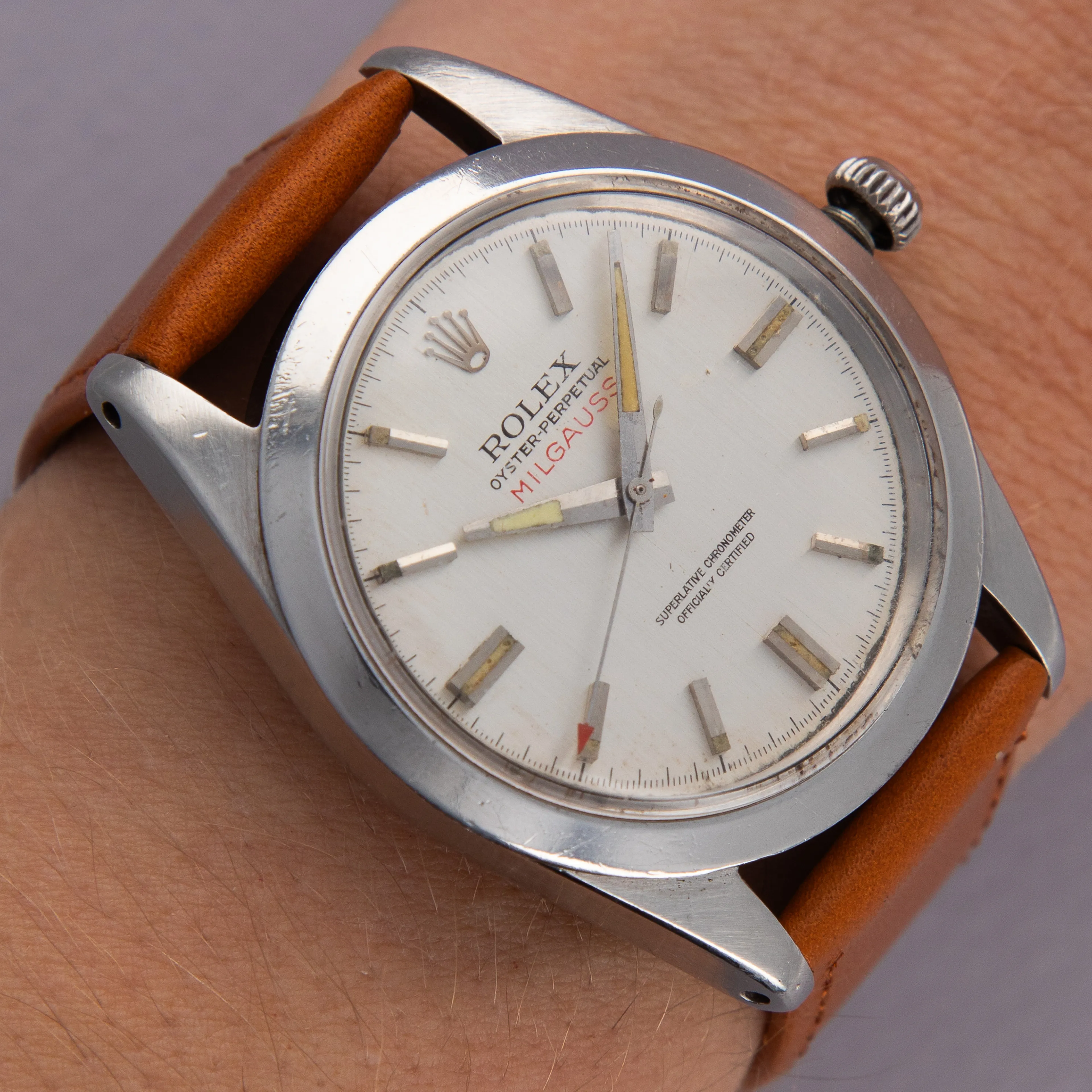 Rolex Milgauss 1019 38mm Stainless steel Silver 16