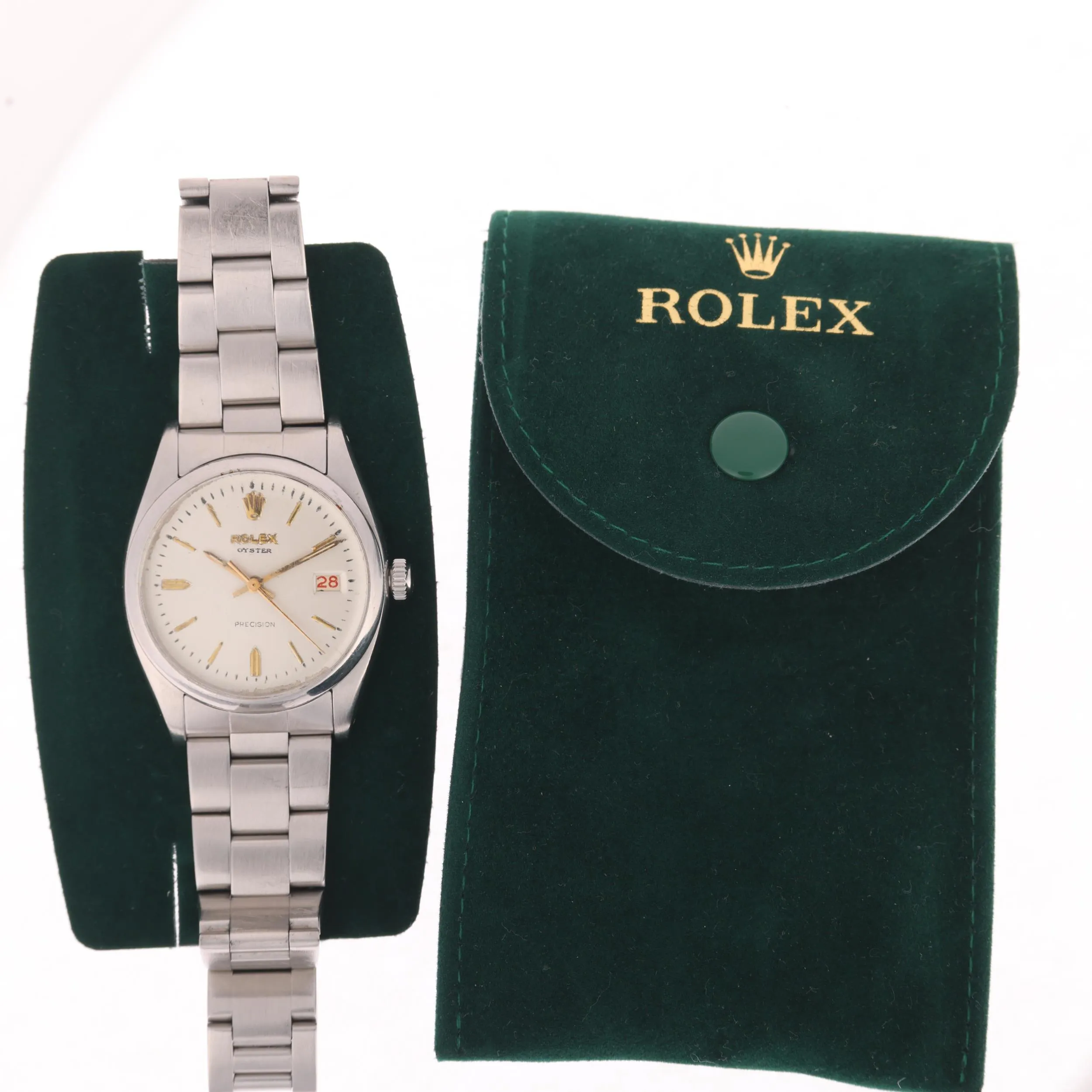 Rolex Oyster Date 6494 34mm Stainless steel Silver 4