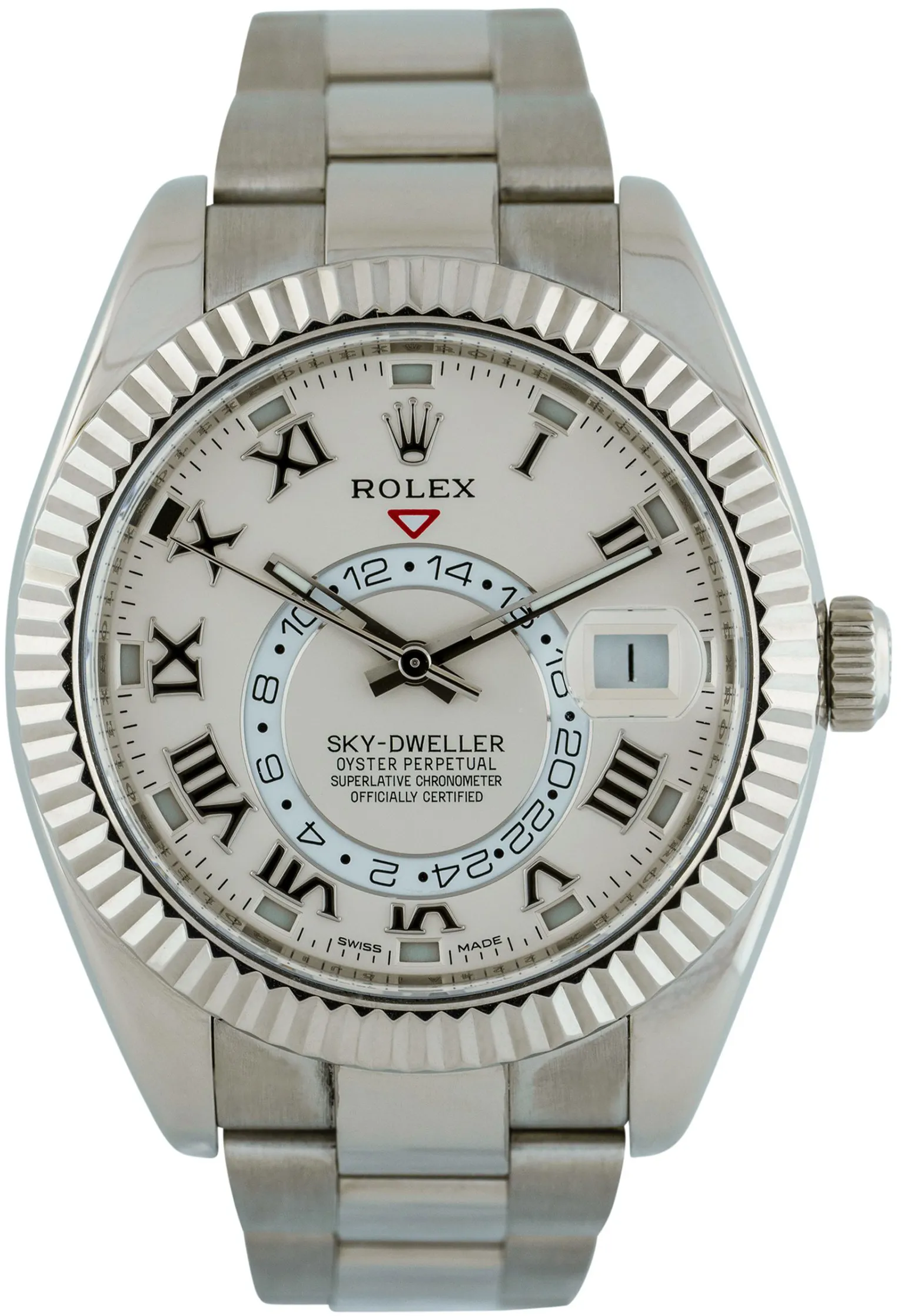 Rolex Sky-Dweller 326939 42mm White gold and 18k white gold White 1