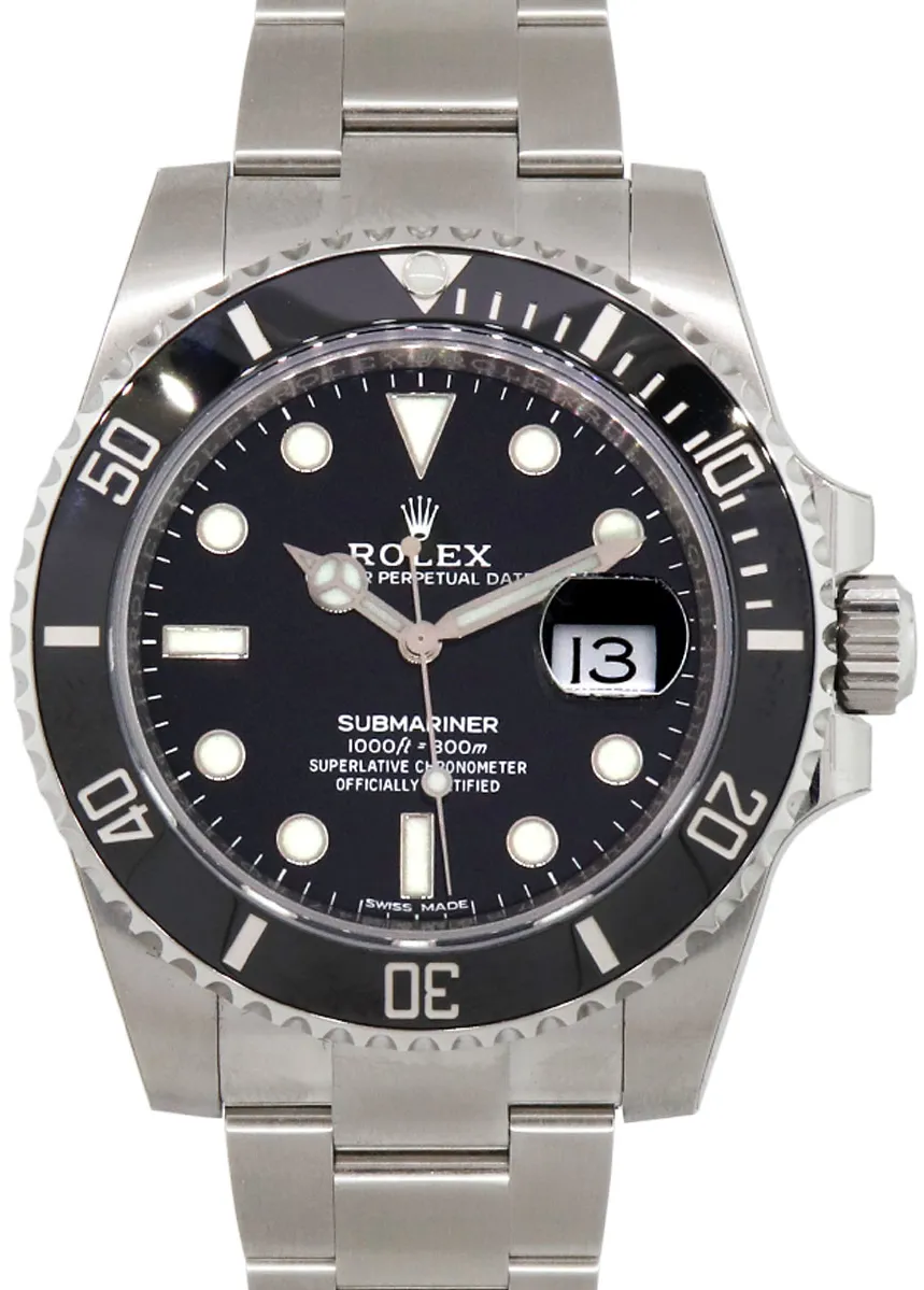 Rolex Submariner 116610LN 40mm Stainless steel Black