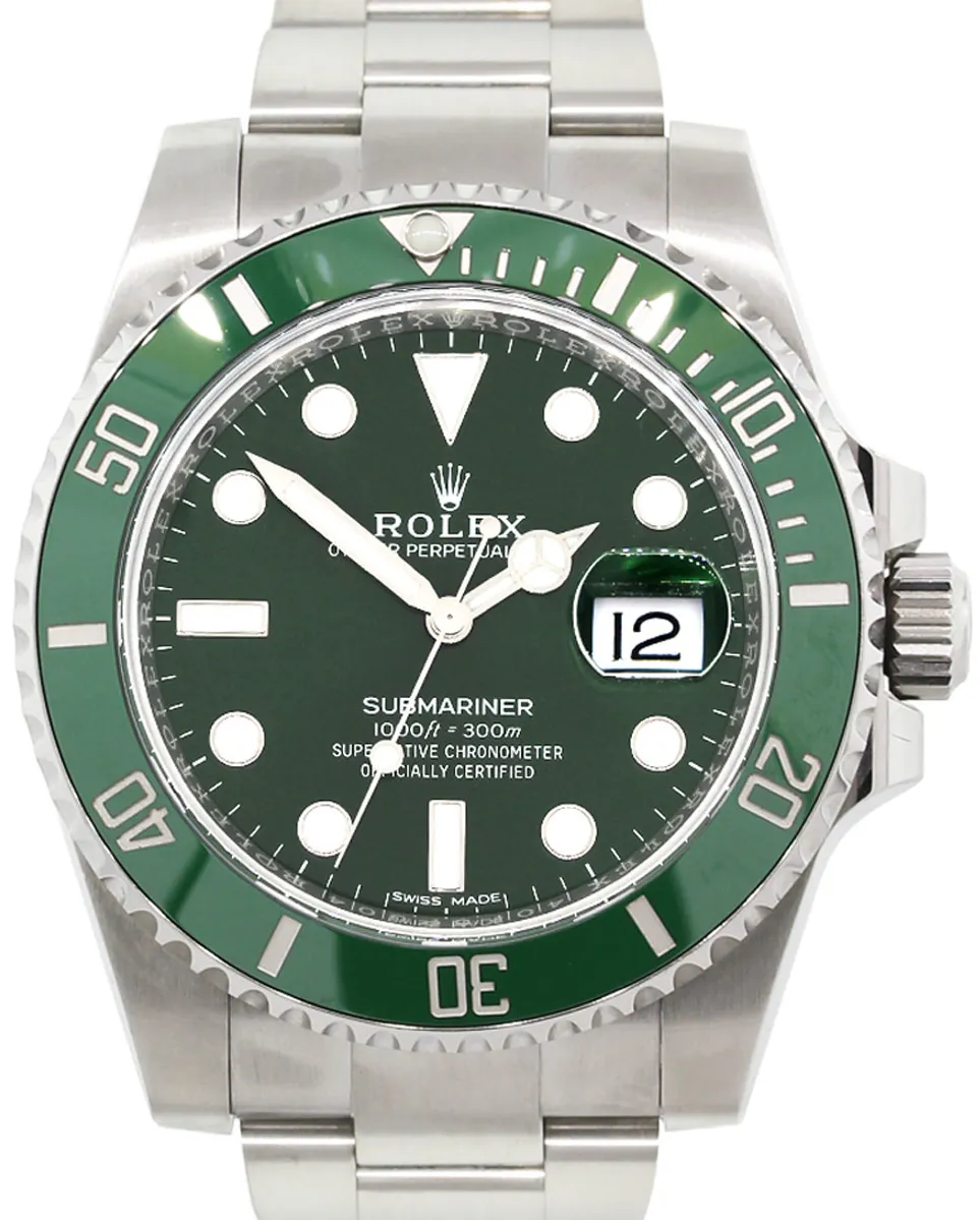 Rolex Submariner 116610LV 40mm Stainless steel Green