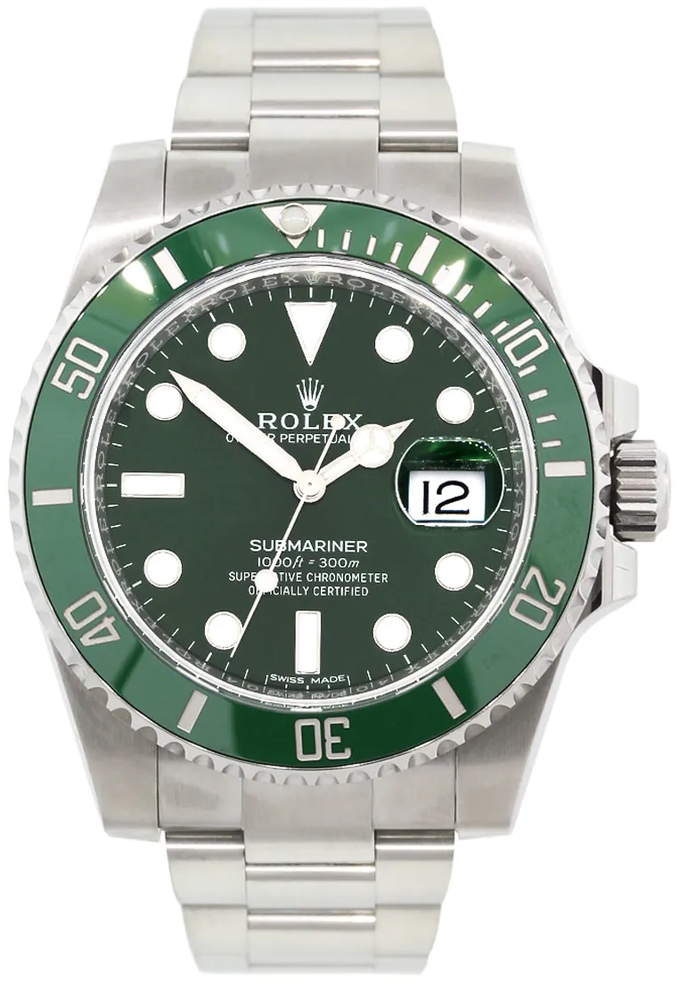 Rolex Submariner 116610LV 40mm Stainless steel Green 1