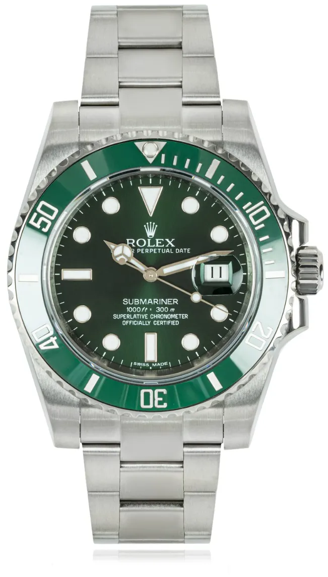 Rolex Submariner 116610LV 40mm Stainless steel Green