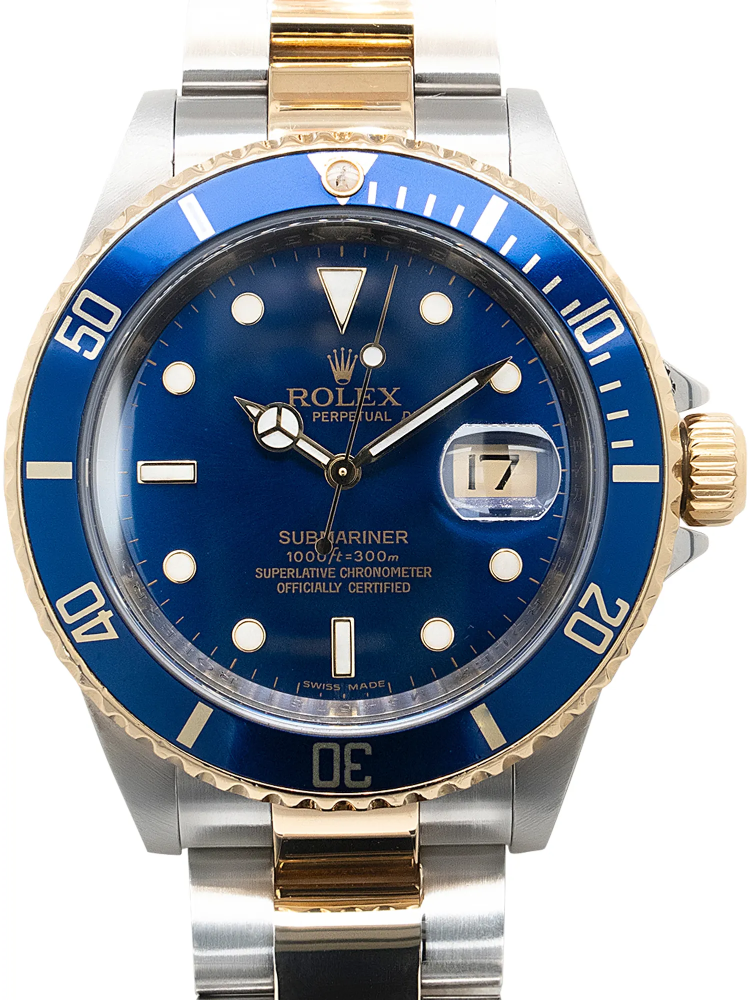 Rolex Submariner 16613 Blue