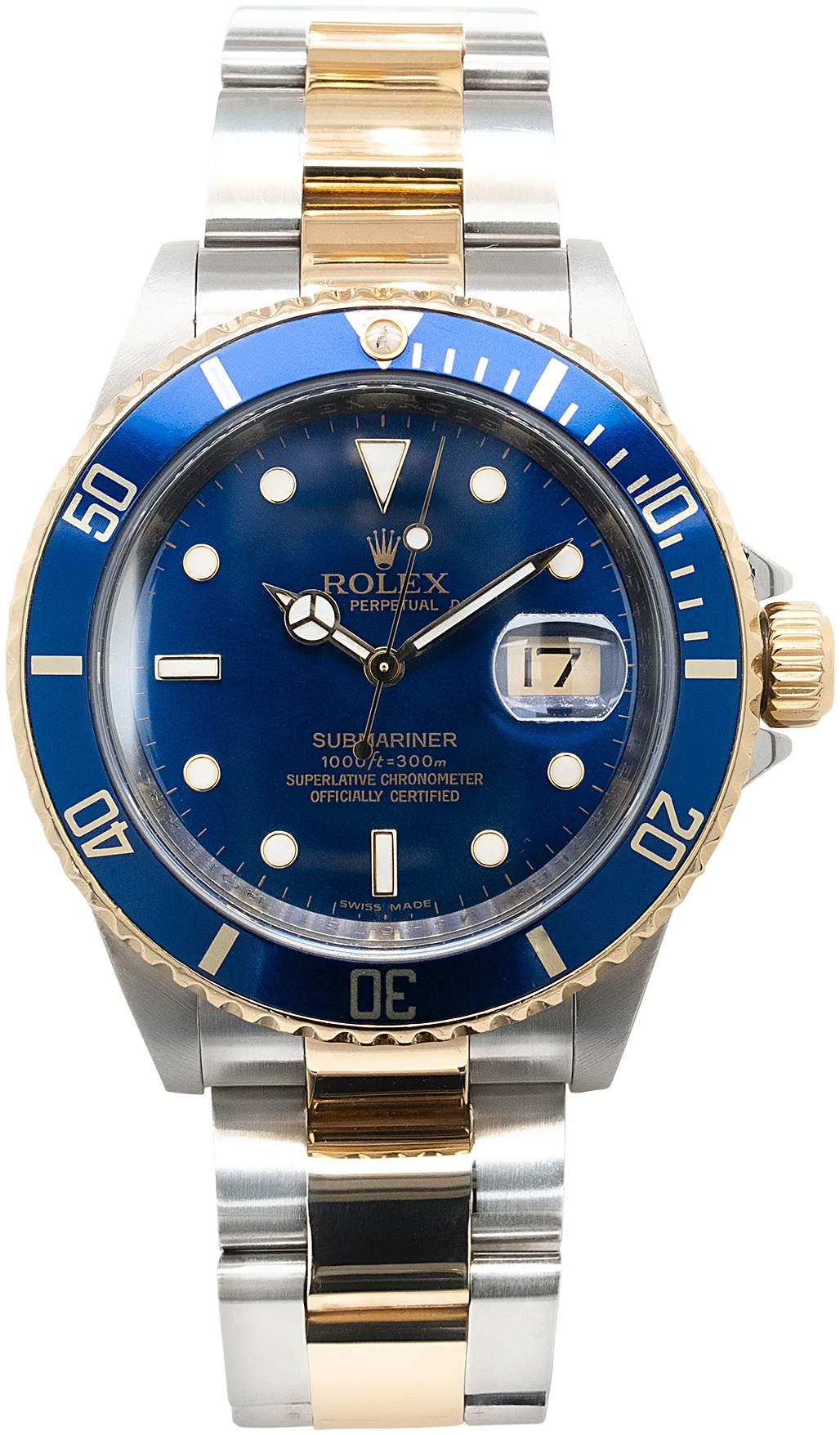 Rolex Submariner 16613 Blue 1