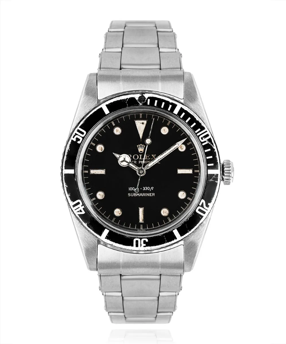 Rolex Submariner 5508 37mm Stainless steel Black