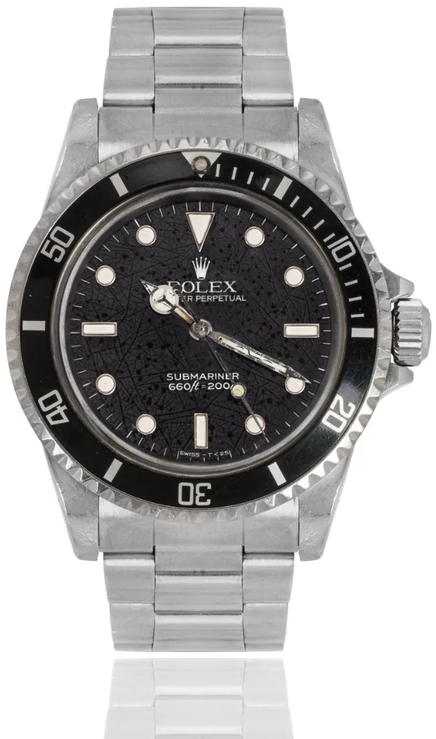 Rolex Submariner 5513 40mm Stainless steel Black