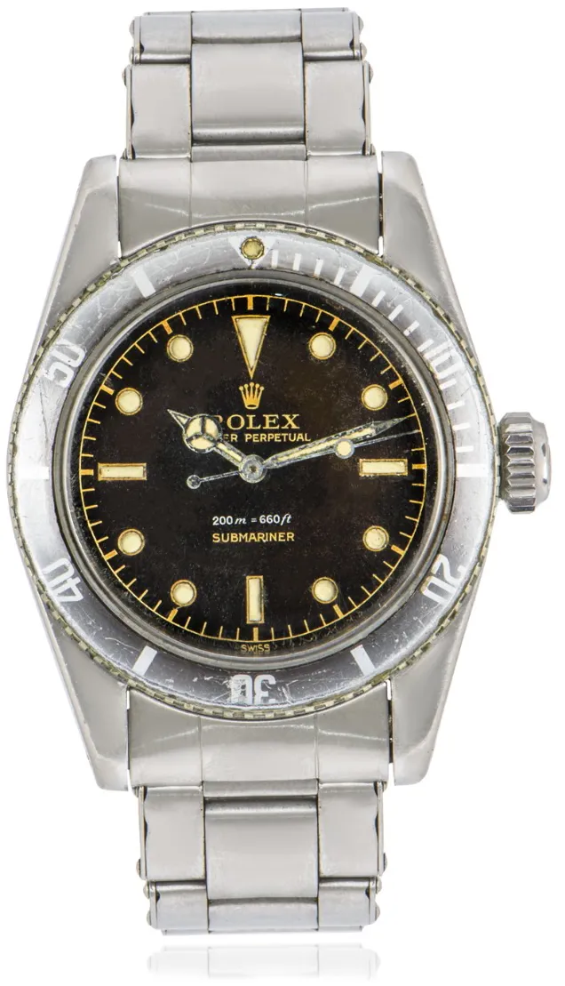 Rolex Submariner 6538 38mm Stainless steel Gilt