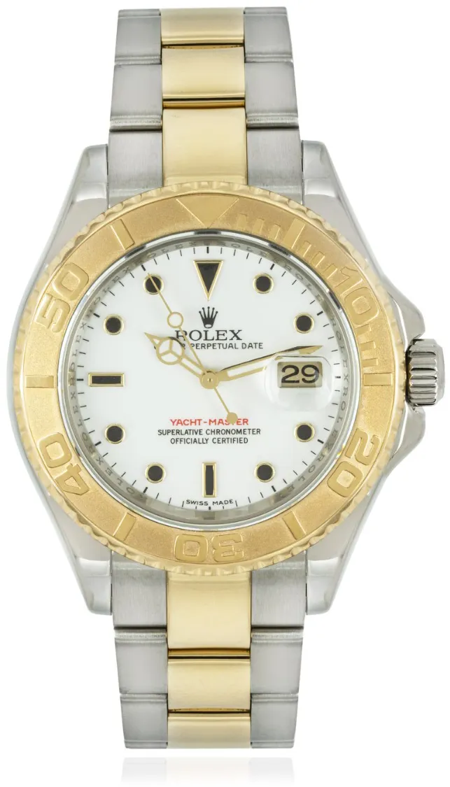 Rolex Yacht-Master 40 16623 40mm Yellow gold and Stainless steel White