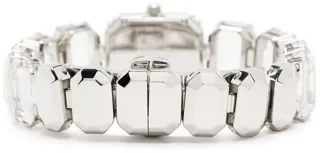 Swarovski Octagon Crystal Stainless steel White