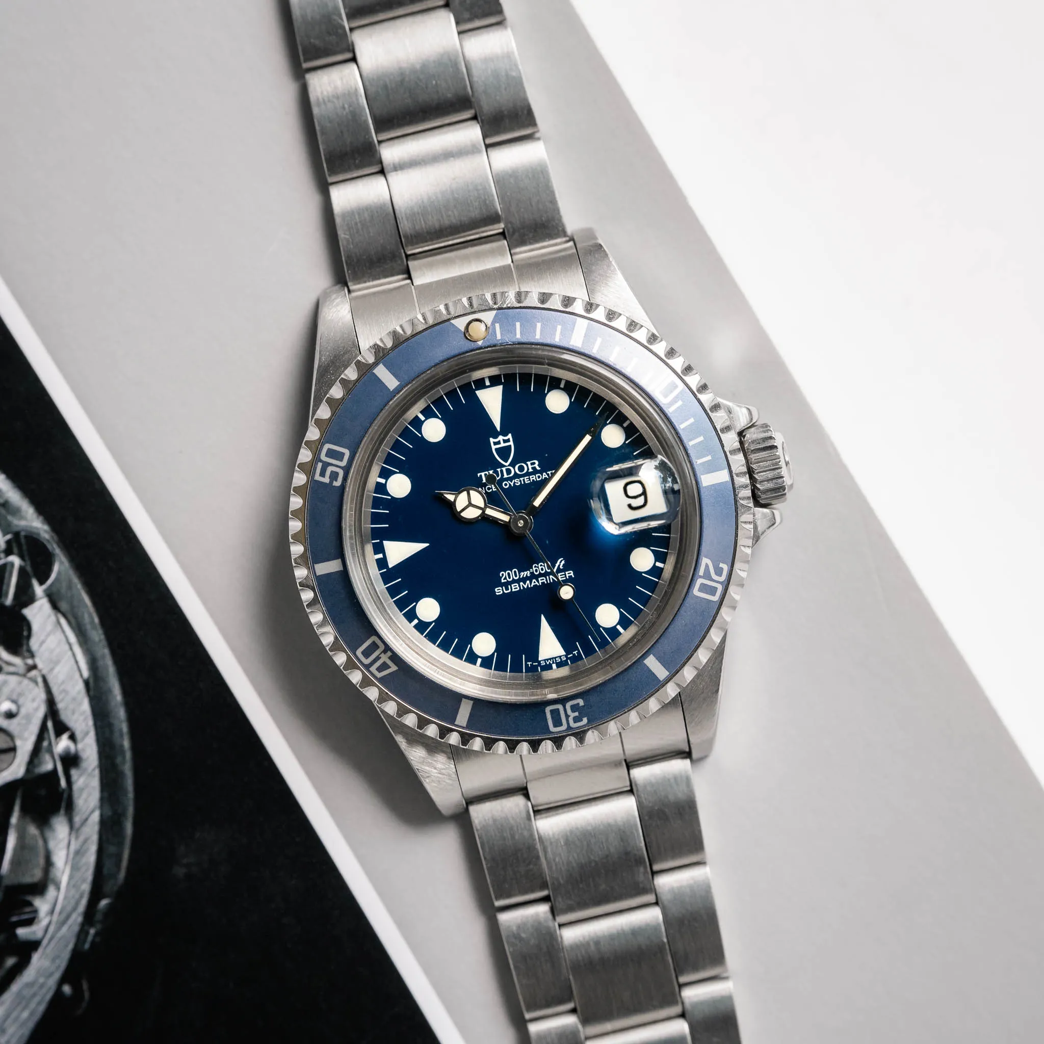 Tudor Submariner 79090 40mm Stainless steel Blue