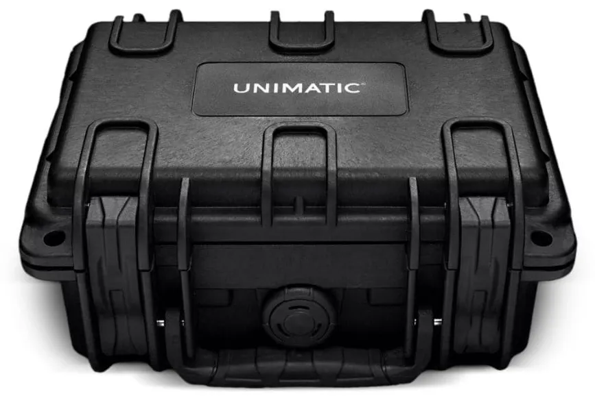 Unimatic U2S U2SMN 38.5mm Stainless steel Black 3