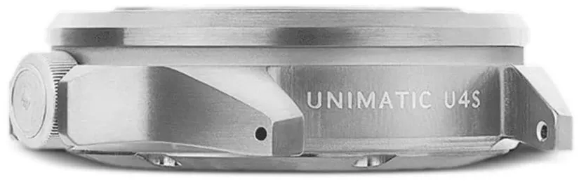 Unimatic U4S U4S8B 40mm Stainless steel Black 1