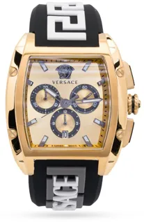 Versace Dominus VE6H00223 Stainless steel Golden