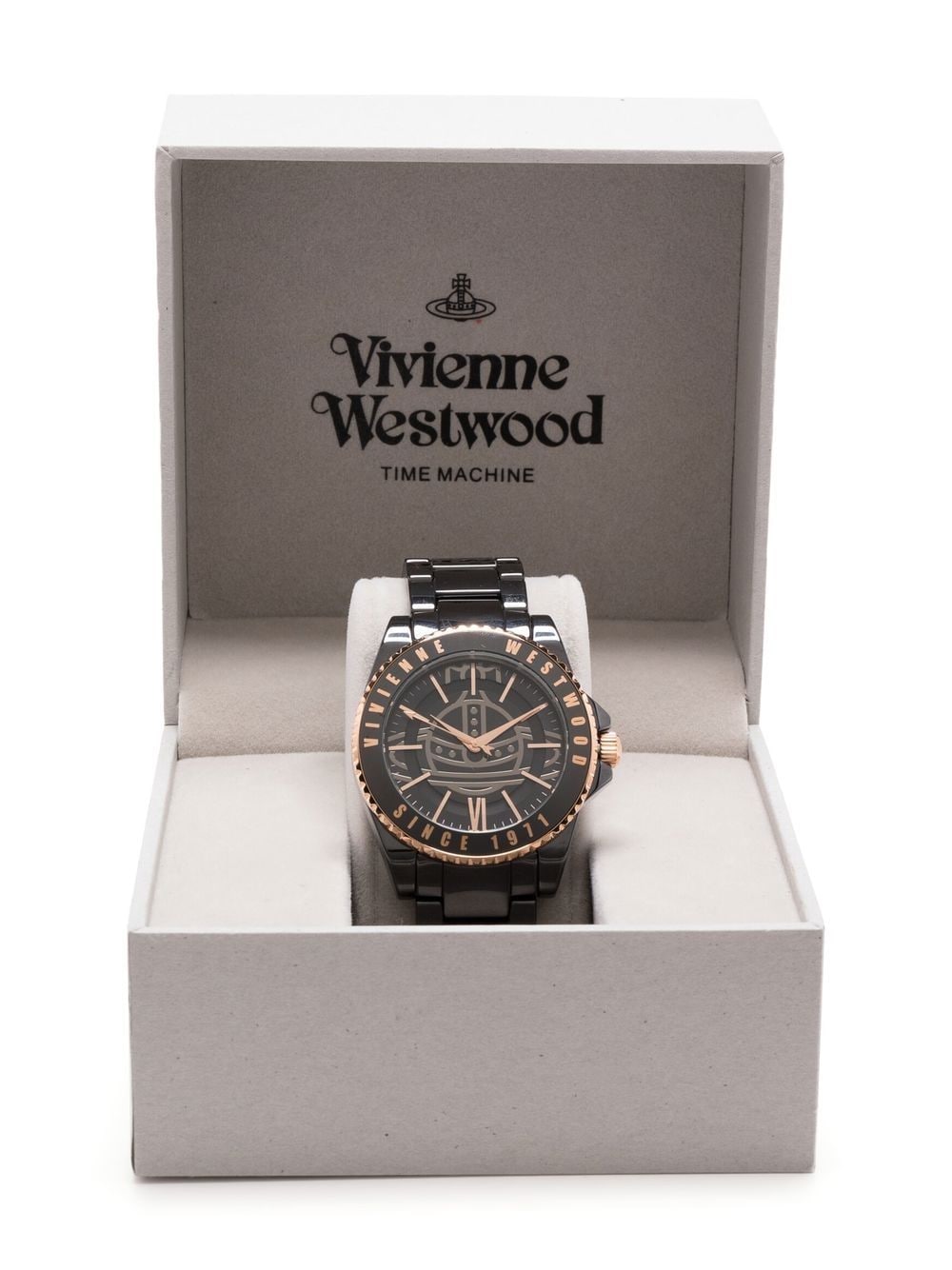Vivienne Westwood Sloane VV048BKBK Stainless steel Black | Dealer