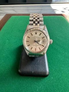 Rolex Datejust 1601 White gold and Stainless steel