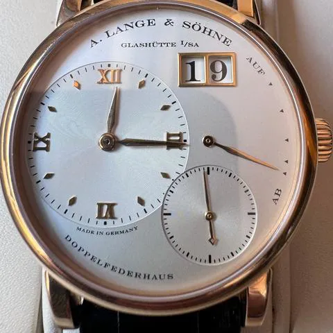 A. Lange & Söhne Lange 1 101.021 38.5mm Yellow gold Silver 3