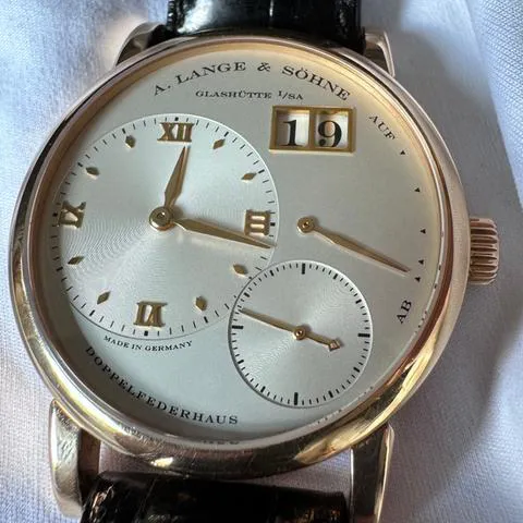 A. Lange & Söhne Lange 1 101.021 38.5mm Yellow gold Silver 11