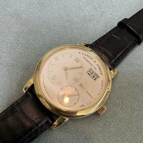 A. Lange & Söhne Lange 1 101.021 38.5mm Yellow gold Silver 2