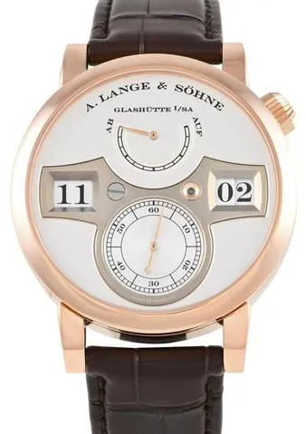 A. Lange & Söhne Zeitwerk 140.032 42mm Rose gold Silver