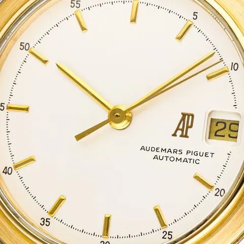 Audemars Piguet Huitième 77113SA 32mm Yellow gold and Stainless steel White 1