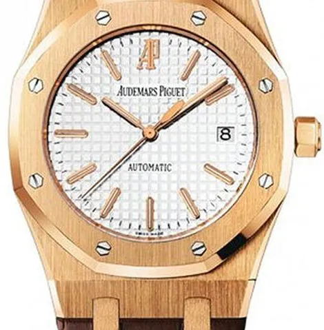 Audemars Piguet Royal Oak 15300BA.OO.D088CR.01 9.4mm Yellow gold and 18k yellow gold Silver