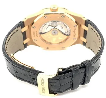 Audemars Piguet Royal Oak 15300BA.OO.D088CR.01 9.4mm Yellow gold and 18k yellow gold Silver 1