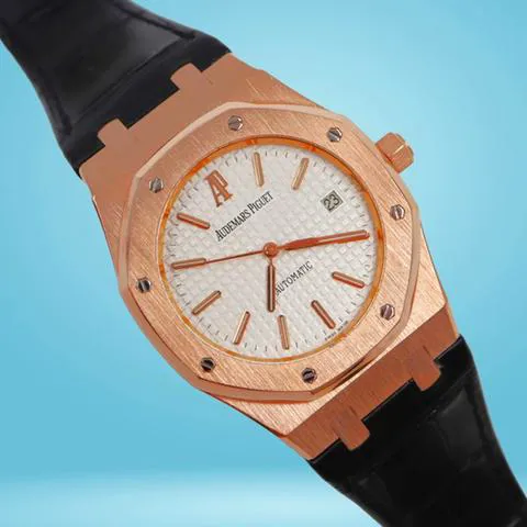 Audemars Piguet Royal Oak 15300OR.OO.D088CR.02 39mm Rose gold Silver 1