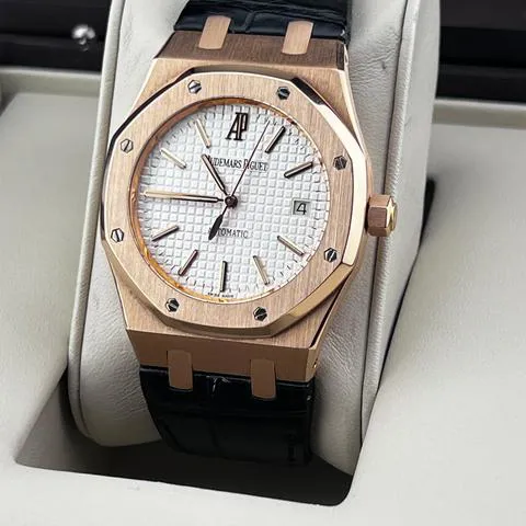 Audemars Piguet Royal Oak 15300OR.OO.D088CR.02 39mm Rose gold Silver