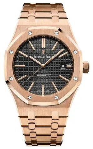 Audemars Piguet Royal Oak 15400OR.OO.1220OR.01 41mm Rose gold Black