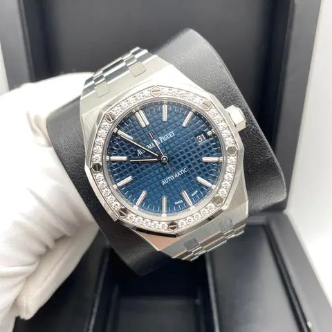 Audemars Piguet Royal Oak 15451ST.ZZ.1256ST.03 37mm Stainless steel Blue