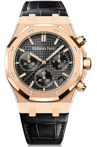 Audemars Piguet Royal Oak 26240OR.OO.D002CR.01 41mm Rose gold Black