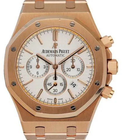 Audemars Piguet Royal Oak 26320OR 41mm Rose gold White