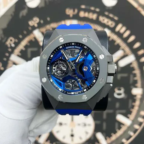 Audemars Piguet Royal Oak Concept Tourbillon 26589IO.OO.D030CA.01 44mm Titanium Skeleton 2