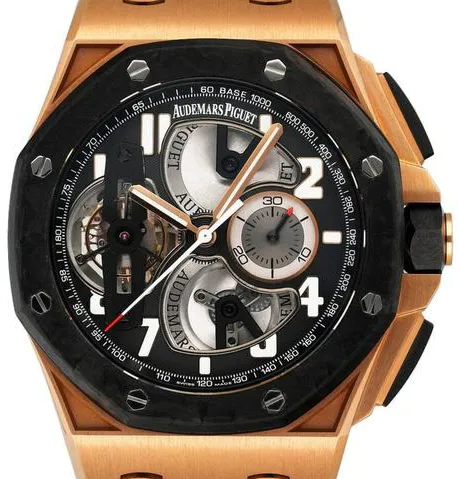 Audemars Piguet Royal Oak Offshore Tourbillon  26288OF.OO.D002CR.01 44mm Rose gold Black