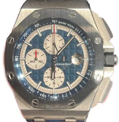 Audemars Piguet Royal Oak Offshore 26401PO.00.A018CR.01 44mm Platinum Blue