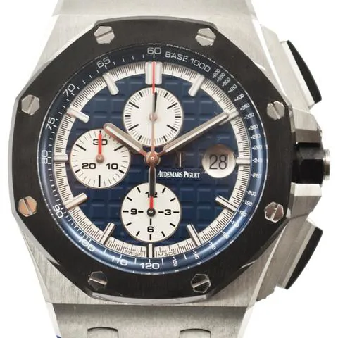 Audemars Piguet Royal Oak Offshore 26401PO.OO.A018CR.01 44mm Platinum Blue