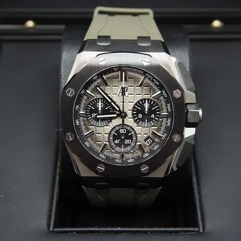 Audemars Piguet Royal Oak Offshore 26420SO.OO.A600CA.01 43mm Stainless steel Brown