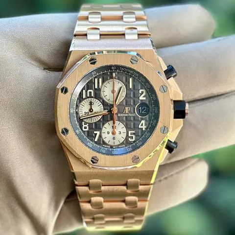 Audemars Piguet Royal Oak Offshore 26470OR.OO.1000OR.02 42mm Rose gold Gray