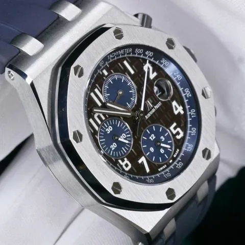 Audemars Piguet Royal Oak Offshore 26470ST.OO.A099CR.01 42mm Stainless steel Brown 12