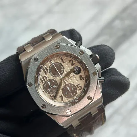 Audemars Piguet Royal Oak Offshore 26470ST.OO.A801CR.01 42mm Stainless steel Beige